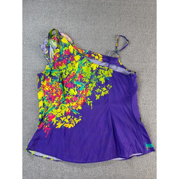 NWT Tracy Reese Hope for Flowers Corsage Cami Top Bright Floral Multi Medium - Picture 4 of 11